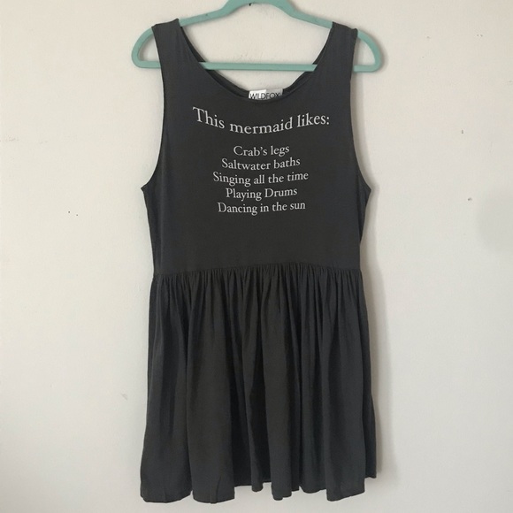 Wildfox Mermaid Sleeveless Babydoll Dress - Picture 2 of 8